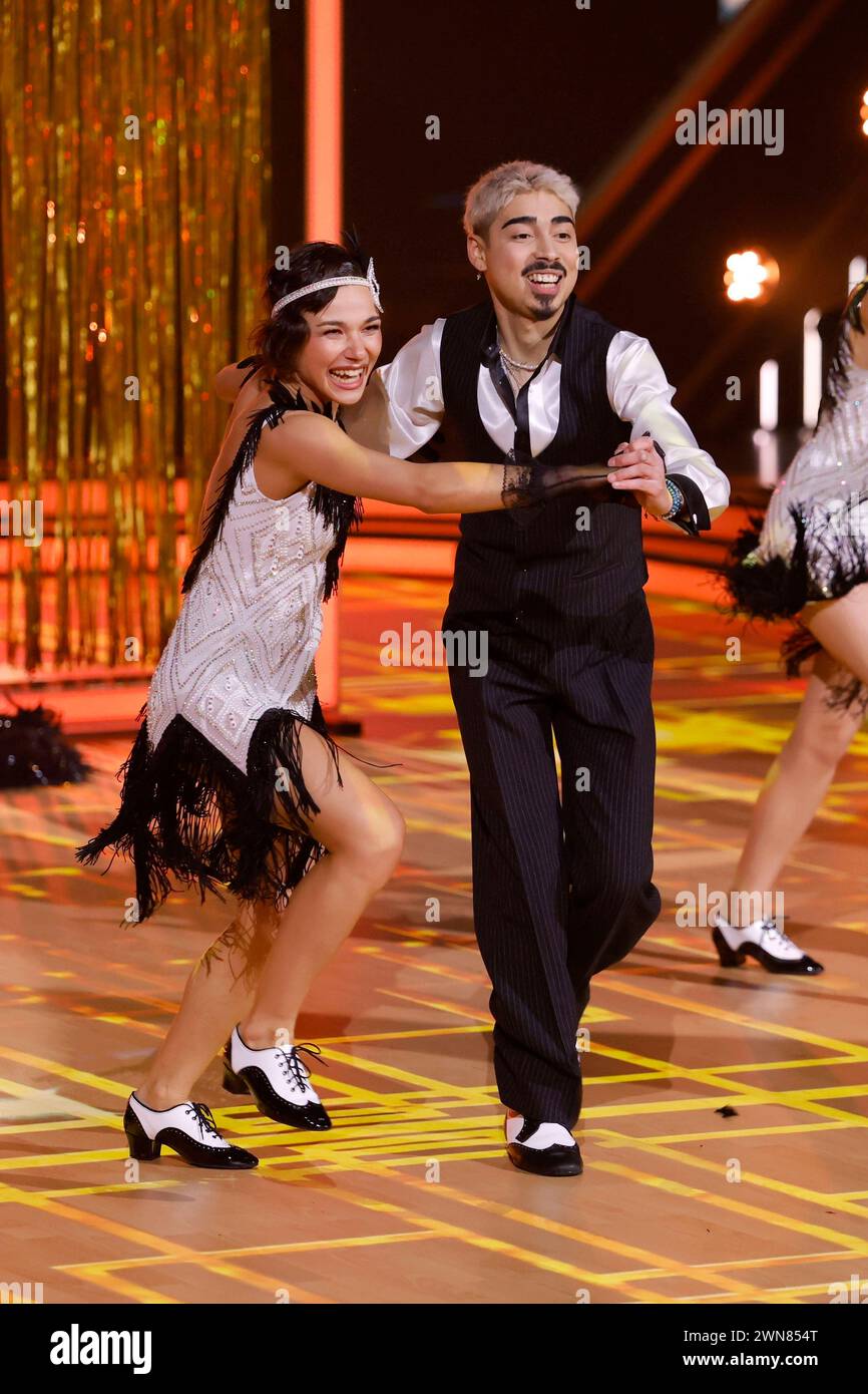 Comedian Tony Bauer Und Tnzerin Anastasia Stan Bei Der 17. Staffel Der