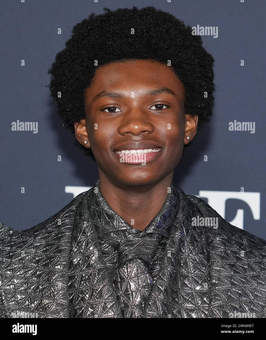 Los Angeles, USA. 29th Feb, 2024. Jerel Xavier Alston arrives at the Starz Series BMF Season 3