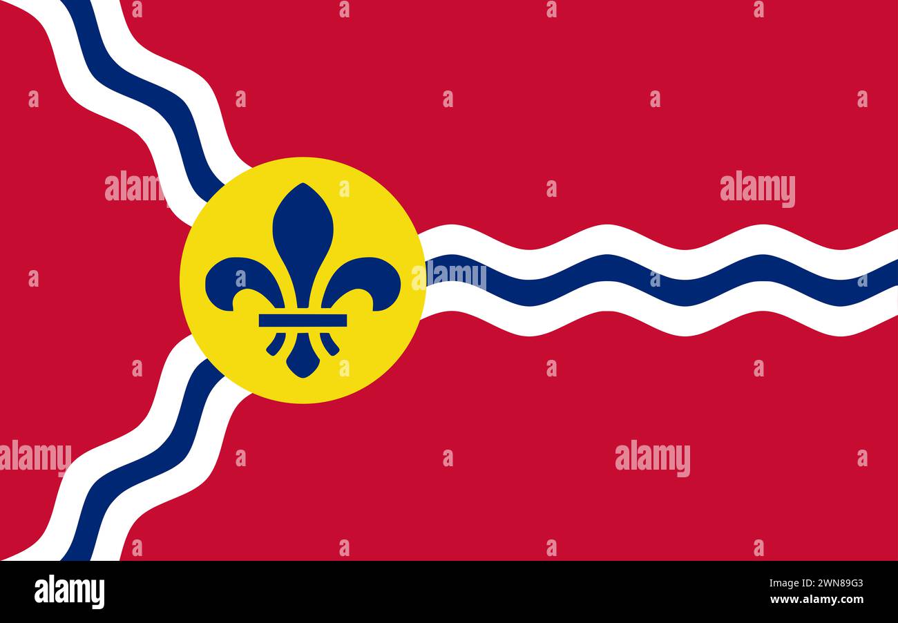 Saint louisan flag hi-res stock photography and images - Alamy