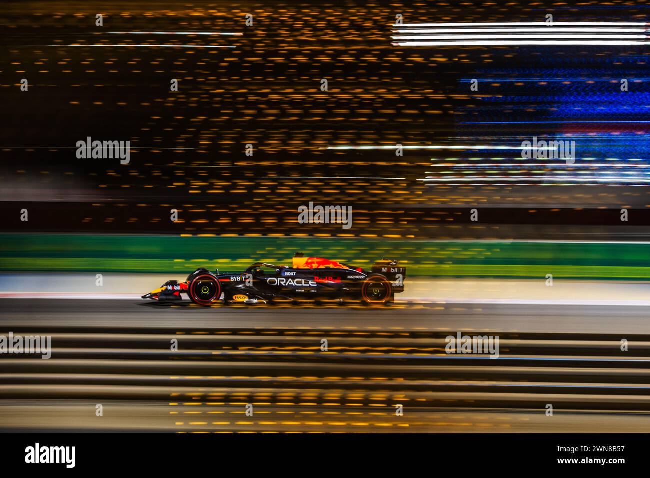 MANAMA, BAHRAIN, Bahrain International Circuit, 29.Feb.2024 Max Verstappen of the Netherlands