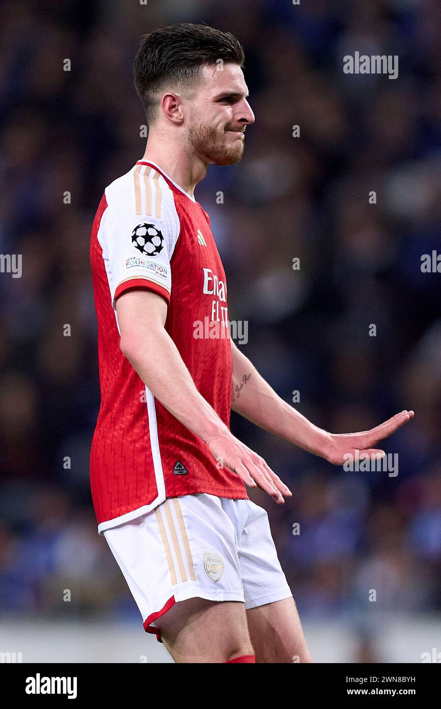 Declan Rice during the UEFA Champions League match between FC Porto and ...