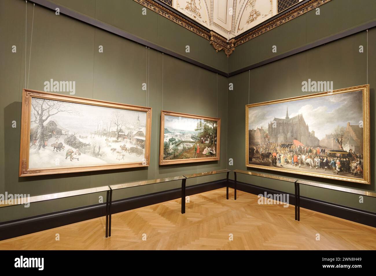 Vienna, Austria. The picture gallery of the Vienna Art History Museum (KHM) Stock Photo