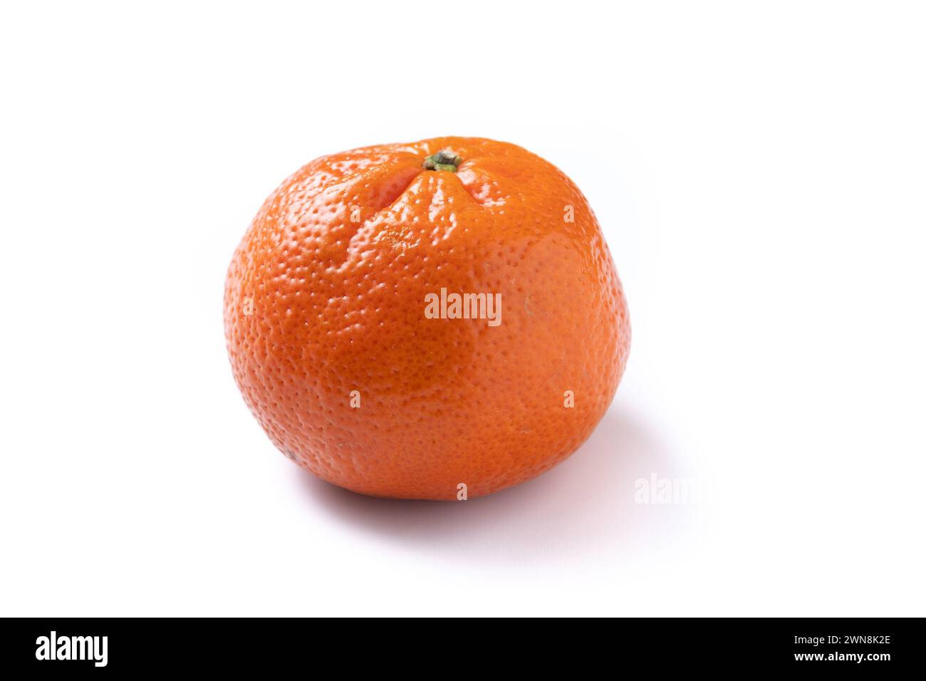 Fresh tangerines isolated on white background Stock Photo
