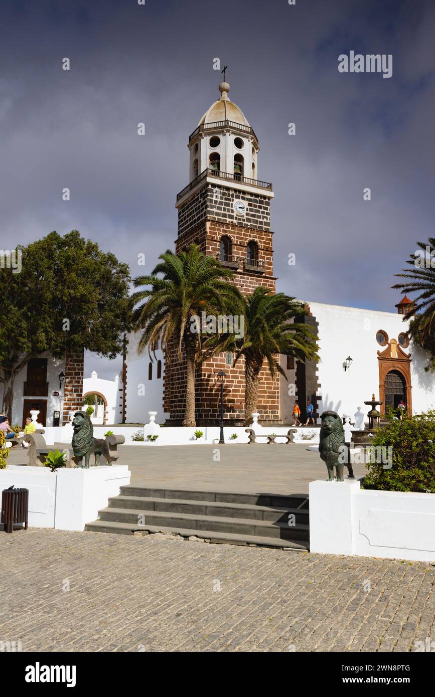 Church Iglesia de Nuestra Senora de Guadalupe Stock Photo