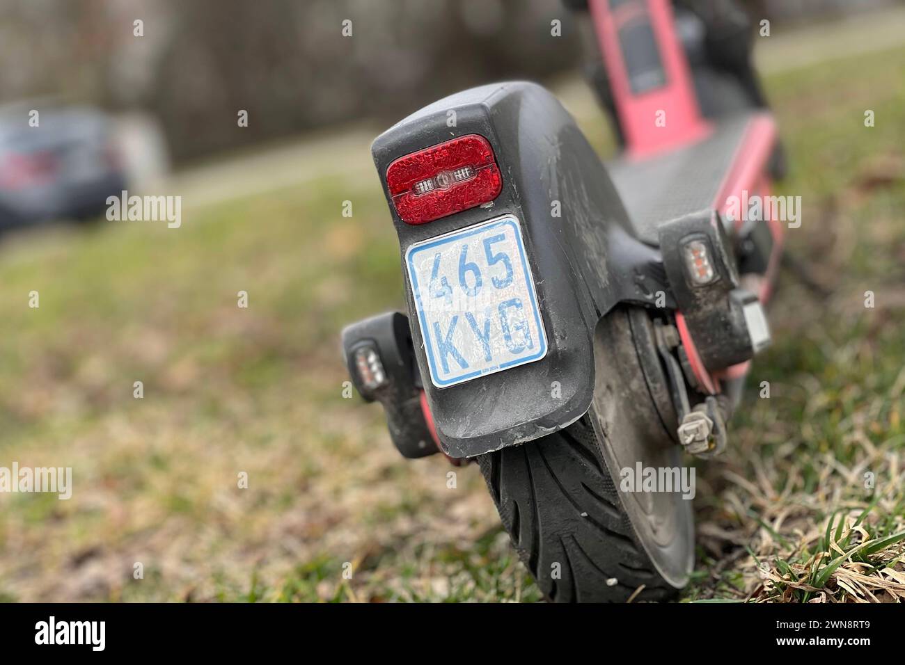 E Scooter Kennzeichen 2023 Farbe