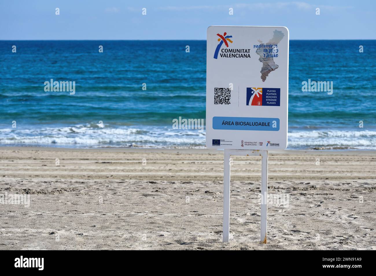 Sign Playa Playa beach sign hi-res stock photography and images - Alamy