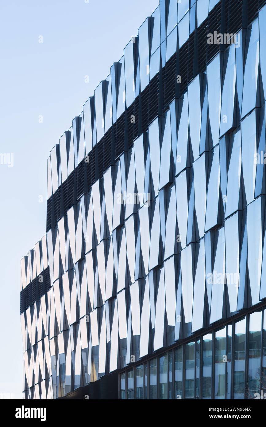 Copenhagen, Denmark - Nordea Bank Headquarters by Henning Larsen Architects Stock Photo