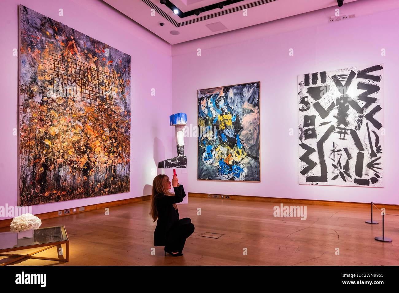 London, UK. 1 Mar 2024. Anselm Keifer, Schlange, £600,000-800,000 with