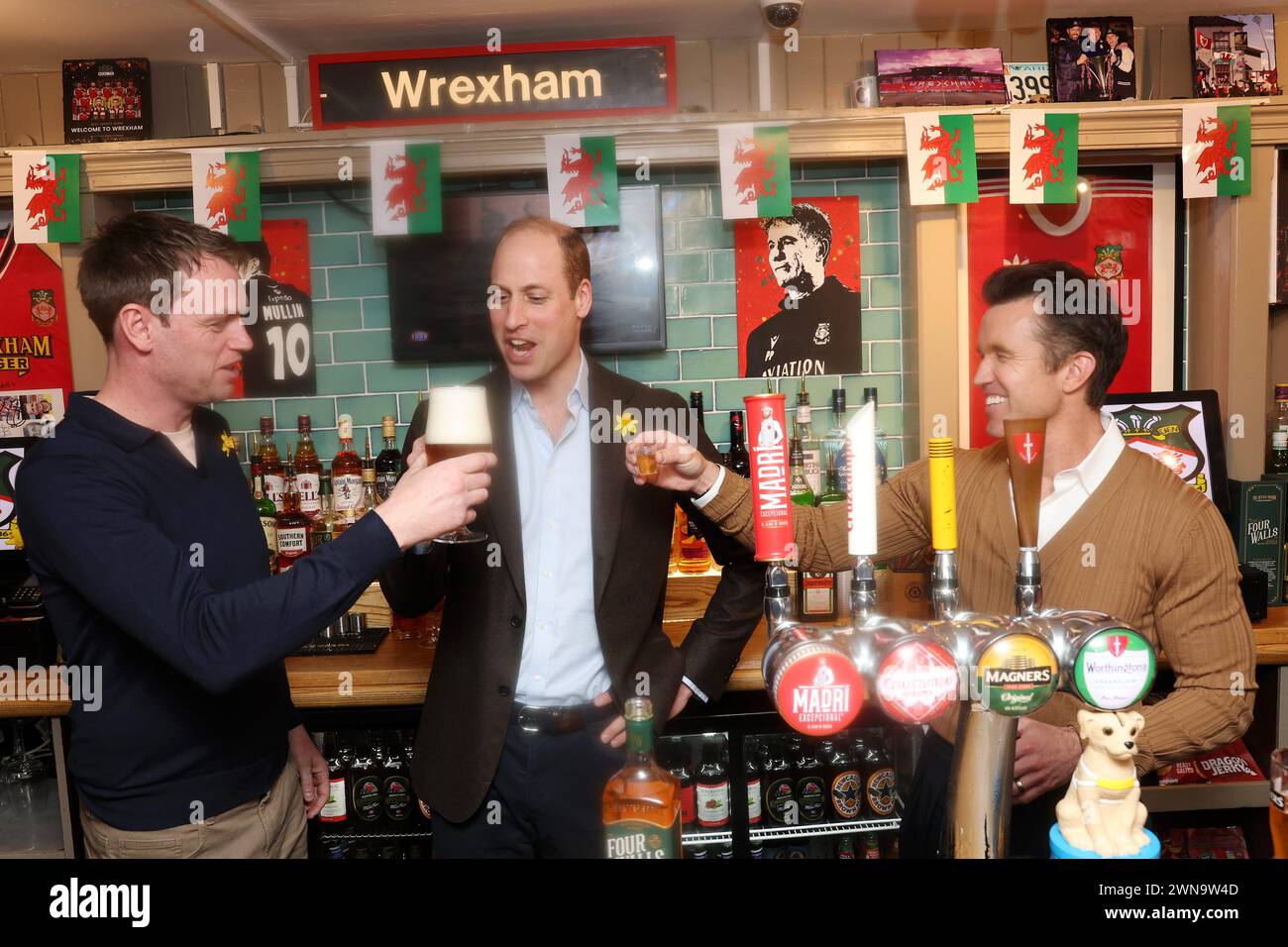 United Kingdom, Wales, Wrexham. 01st Mar, 2024. © Avalon.red/Avalon(02)