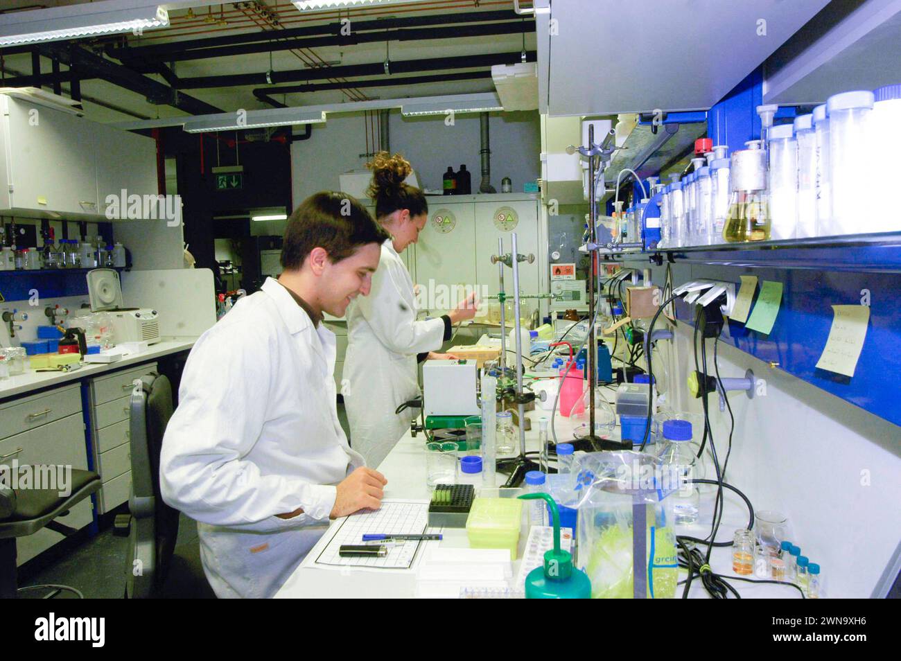 in a biological pharmaceutical laboratory in a research institution or university in a biological pharmaceutical laboratory Stock Photo