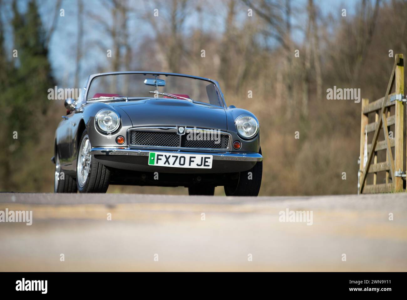 File Photo Electric RBW Roadster. The battery powered classic car is