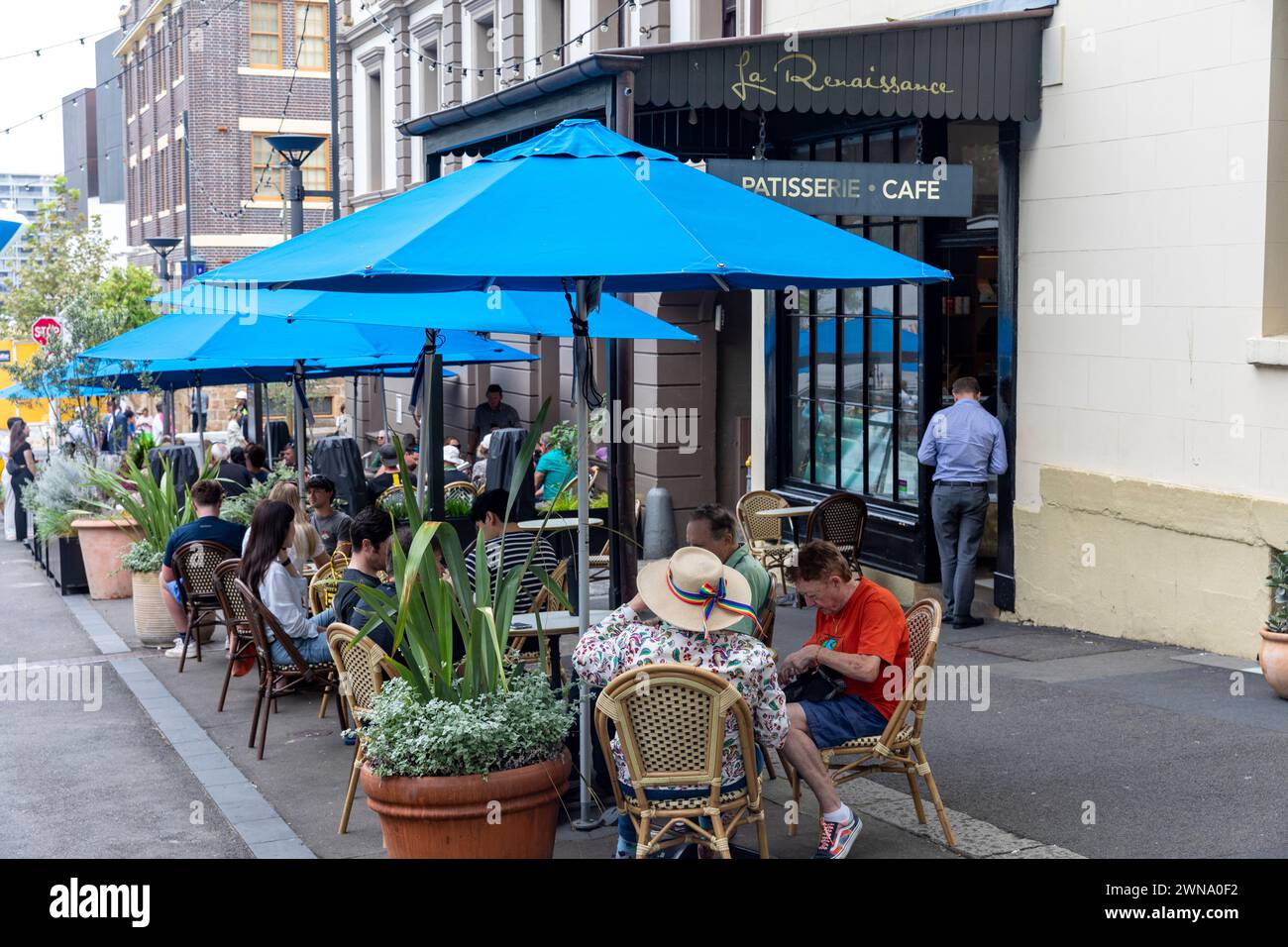 Sydney The Rocks area,Le Renaissance cafe and patisserie in Argyle ...