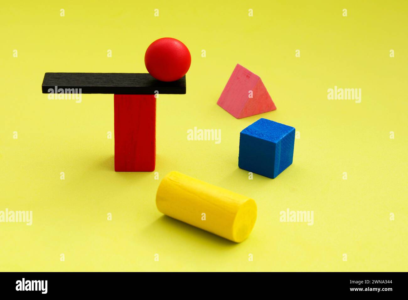 Cube cylinder square rectangle sphere hi-res stock photography and ...