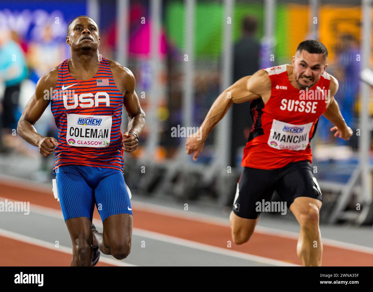 Christian coleman 60m hi-res stock photography and images - Alamy