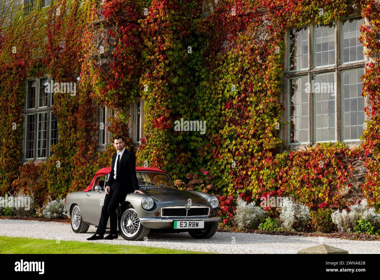 File Photo Electric RBW Roadster. The battery powered classic car is