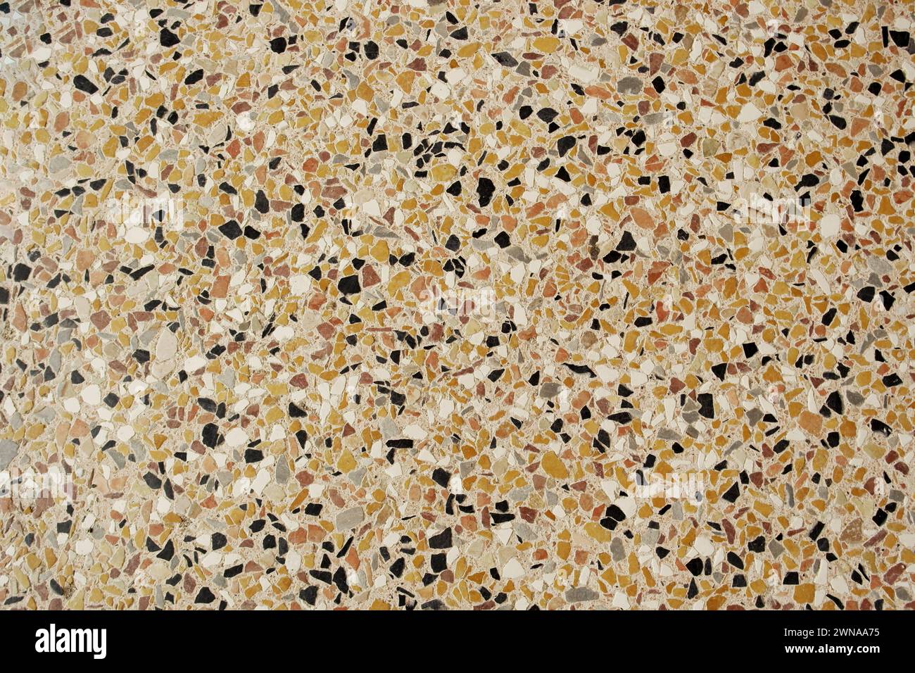 Multicolored floor background in Venetian style Stock Photo