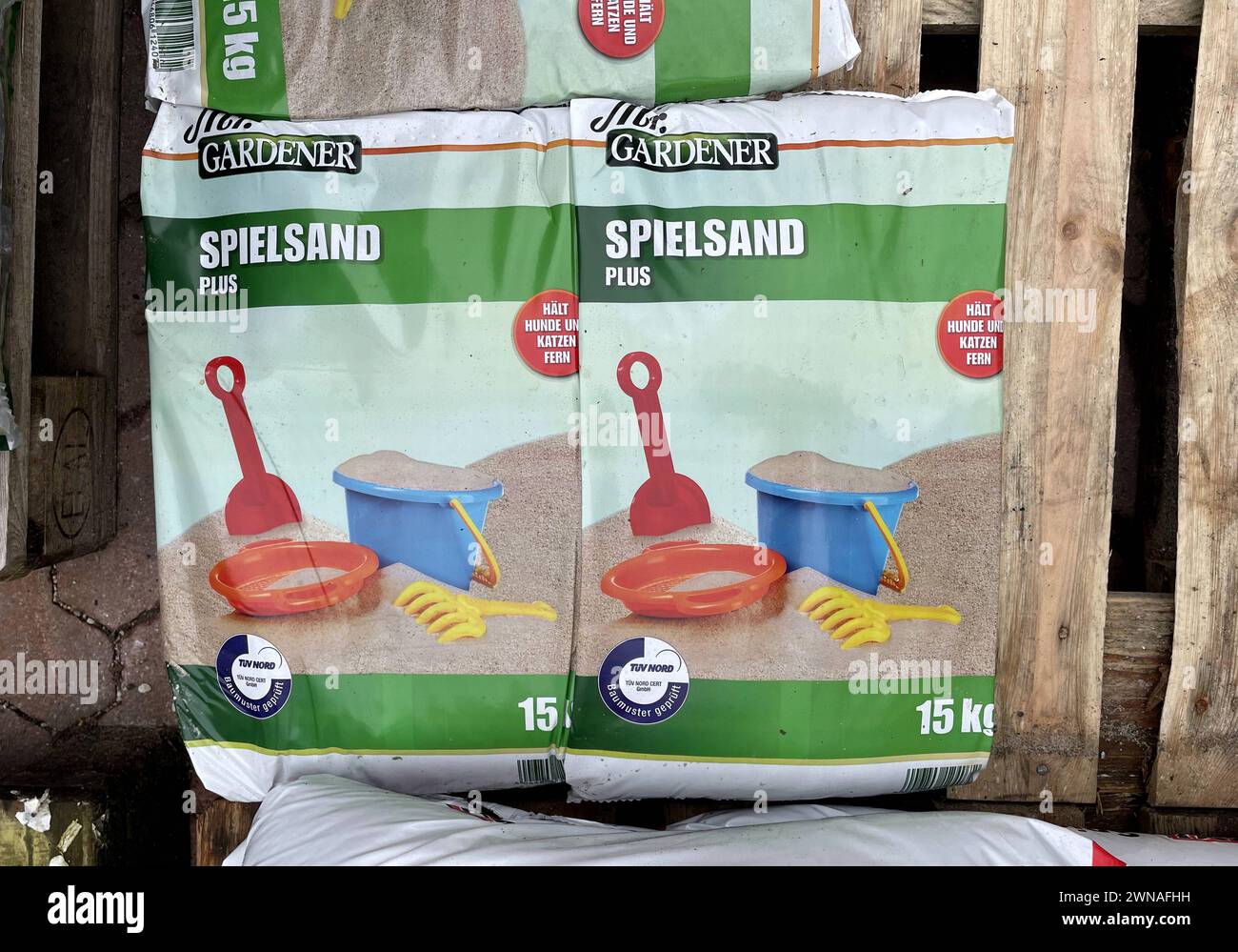 Bayern, Deutschland 01. März 2024 Hier der Blick in einem Baumarkt auf