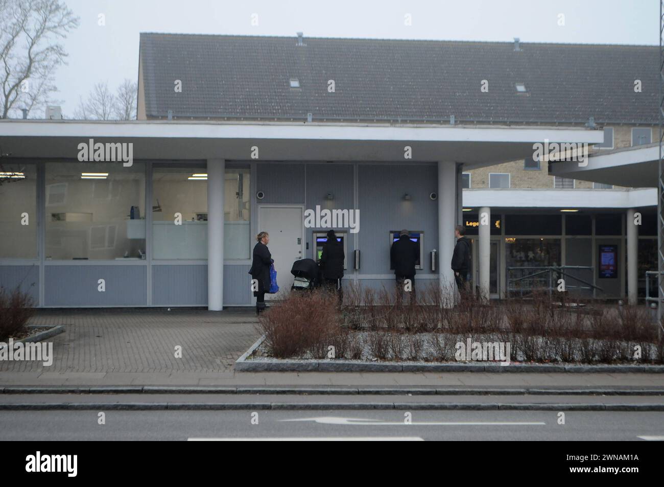 Copenhagen, Denmark /01 March 2024/Nordea bank branch in danish capital on amager island. Photo.Francis Joseph Dean/Dean Pictures Stock Photo