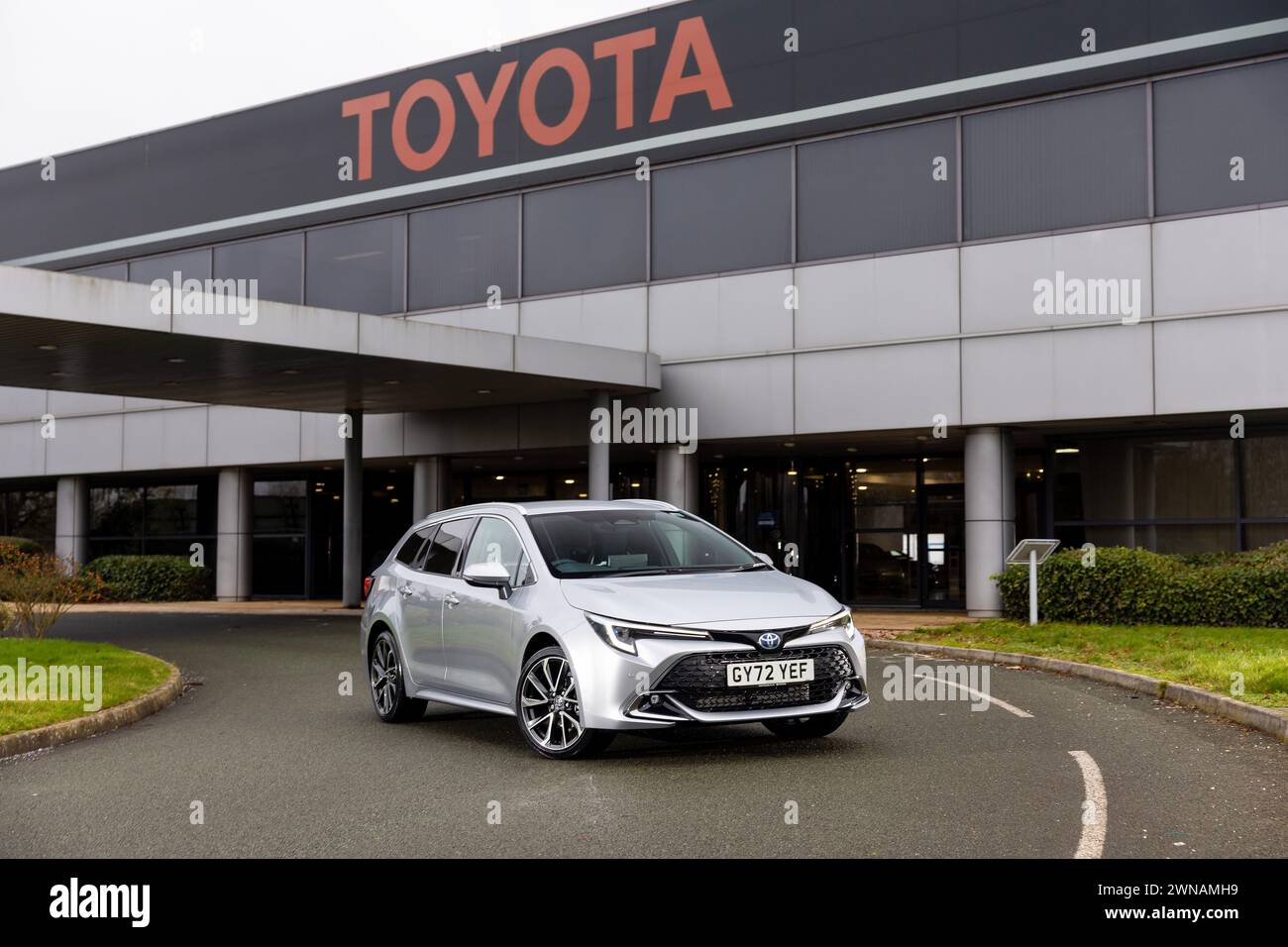 25/01/23   New Corolla, at Toyota’s Burnaston, factory, Derbyshire, UK. Stock Photo