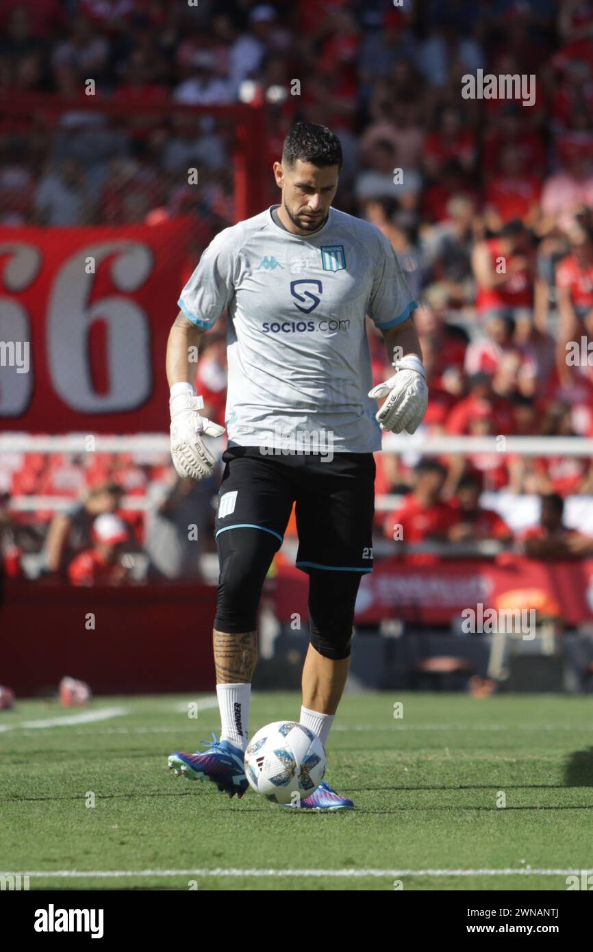 Avellaneda, Argentina, 24, February, 2024. Gabriel Arias during the match between Independiente vs Racing Club. Stock Photo