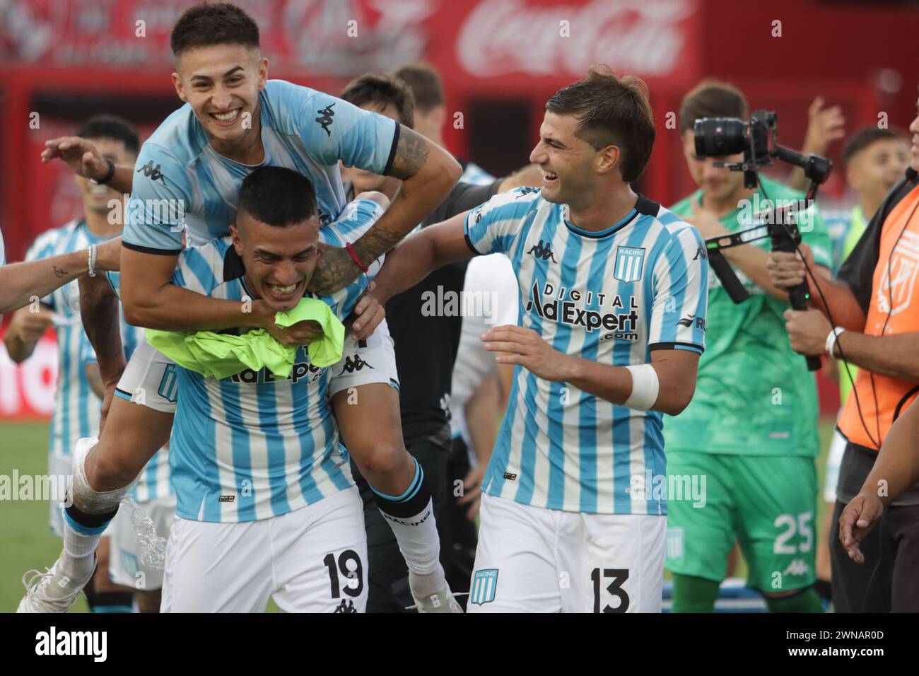 Avellaneda Argentina 24 February 2024 Racing Club Players avellaneda-argentina-24-february-2024-racing-club-players