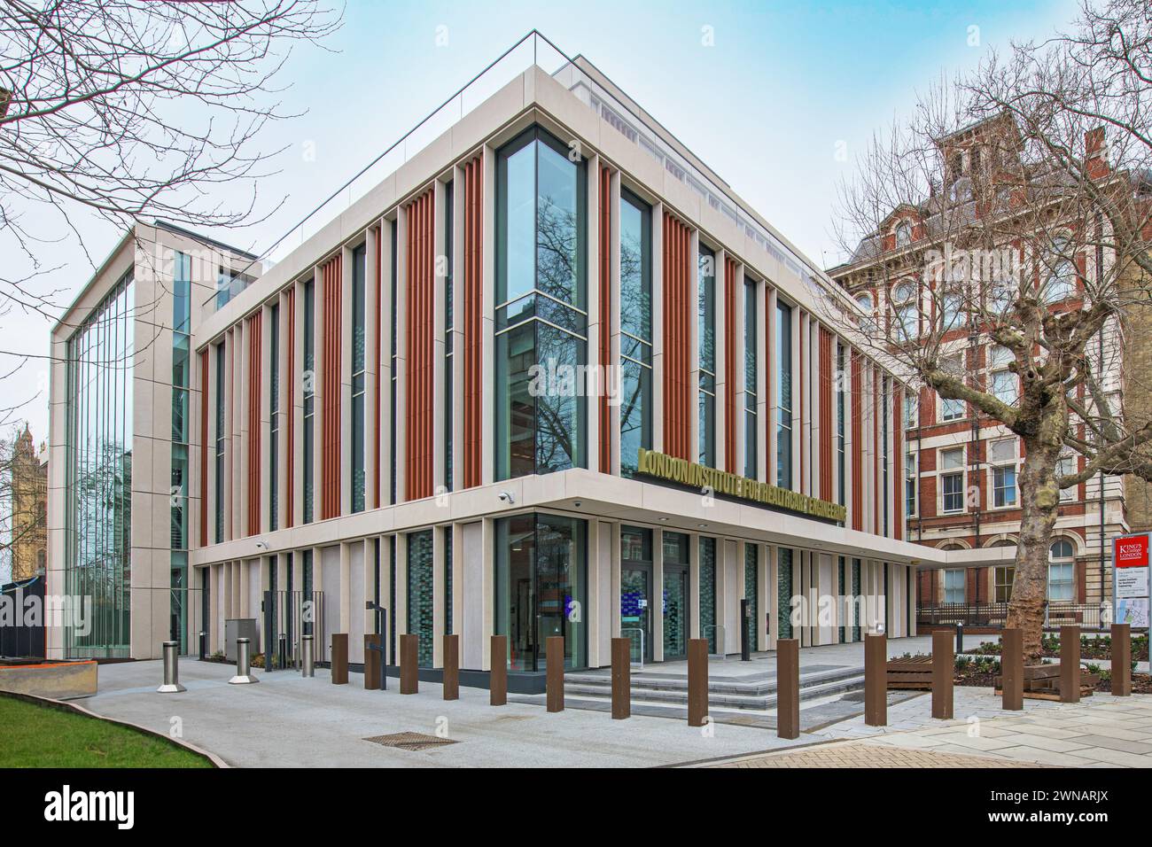 The new London Institute of Engineering Building at King's Hospital in London. Stock Photo