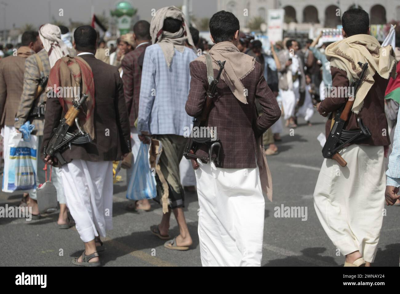Yemen sanaa rally gaza hi-res stock photography and images - Alamy