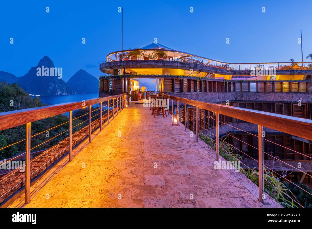 Jade Mountain Resort, with views of the Piton Mountains Five Star