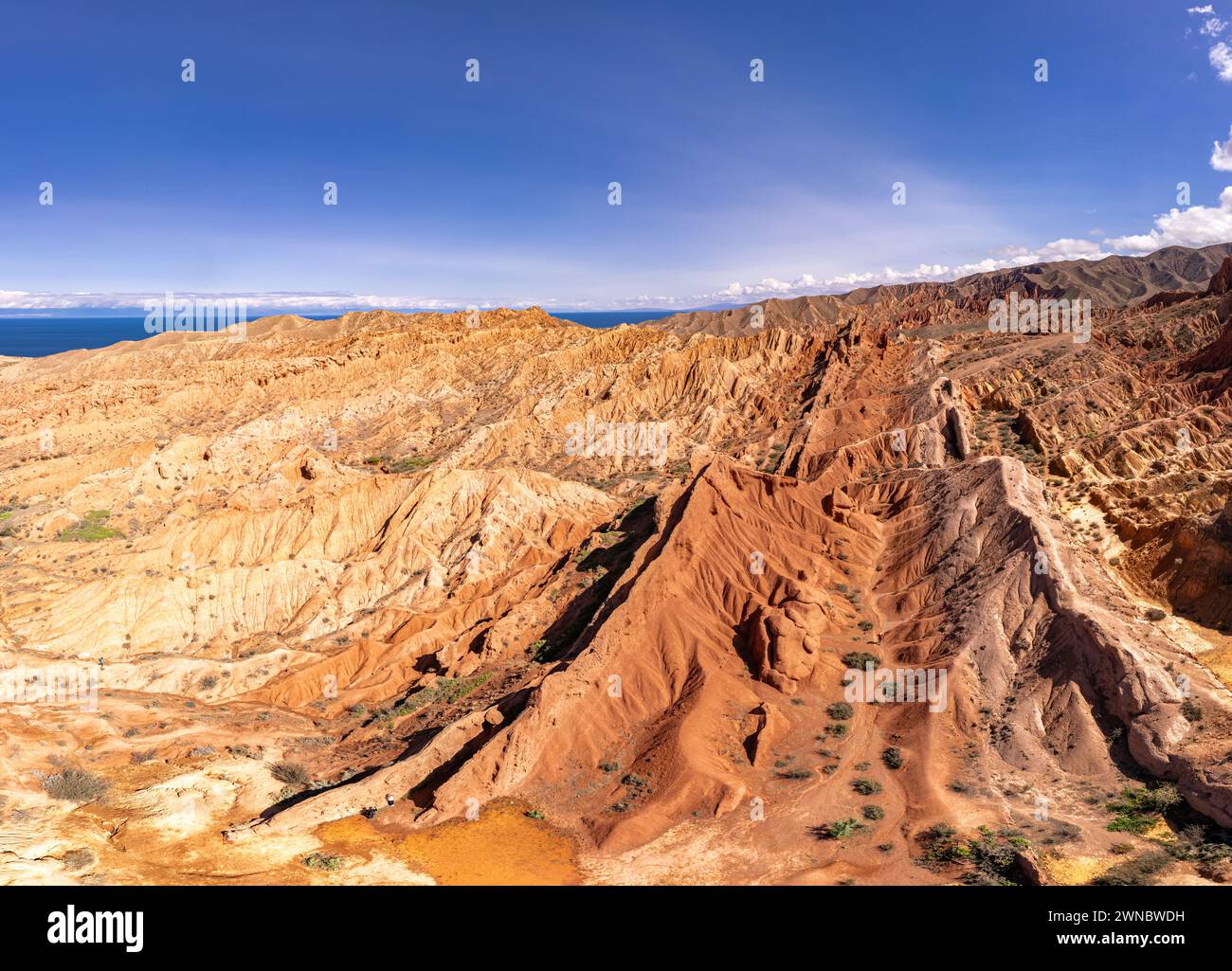 Landscape Of Skazka Canyon On Issyk Kul Lake Rocks Fairy Tale Famous Landscape Of Skazka Canyon On Issyk Kul Lake Rocks Fairy Tale Famous