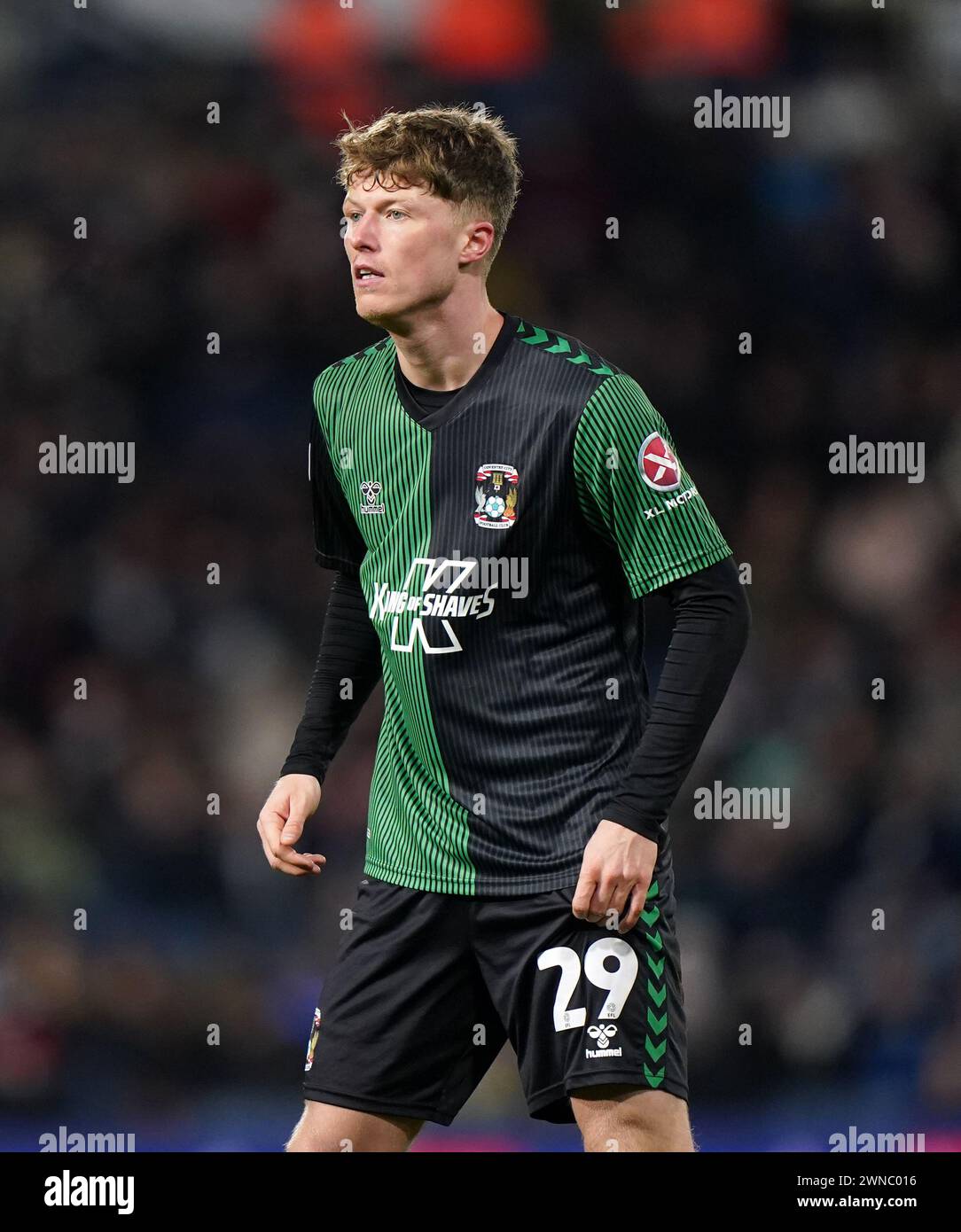 Coventry City's Victor Torp during the Sky Bet Championship match at