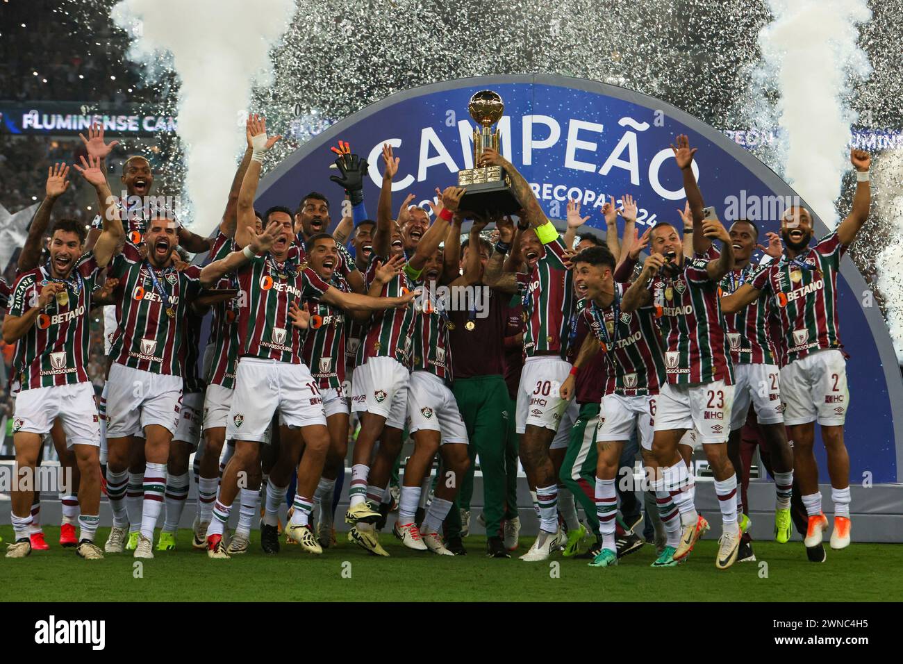 29th February 2024 Maracana Stadium, Rio de Janeiro, Brazil The final