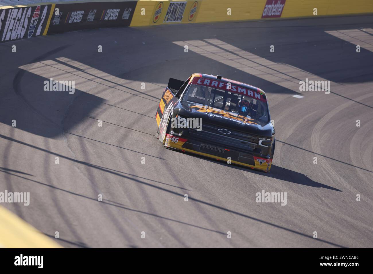 LAS VEGAS, NV - MARCH 01: Thad Moffitt (#46 Faction Motorsports South ...