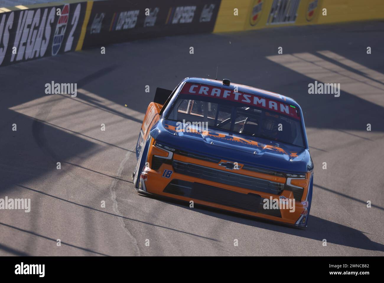 LAS VEGAS, NV - MARCH 01: Tyler Ankrum (#18 McAnally Hilgemann LiUNA ...