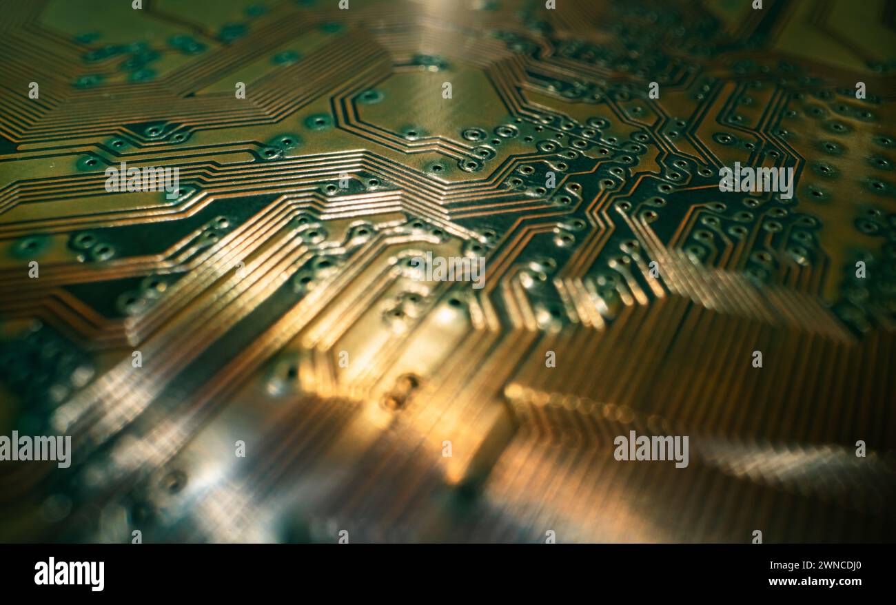 Electronic circuit board background. Abstract digital technology ...