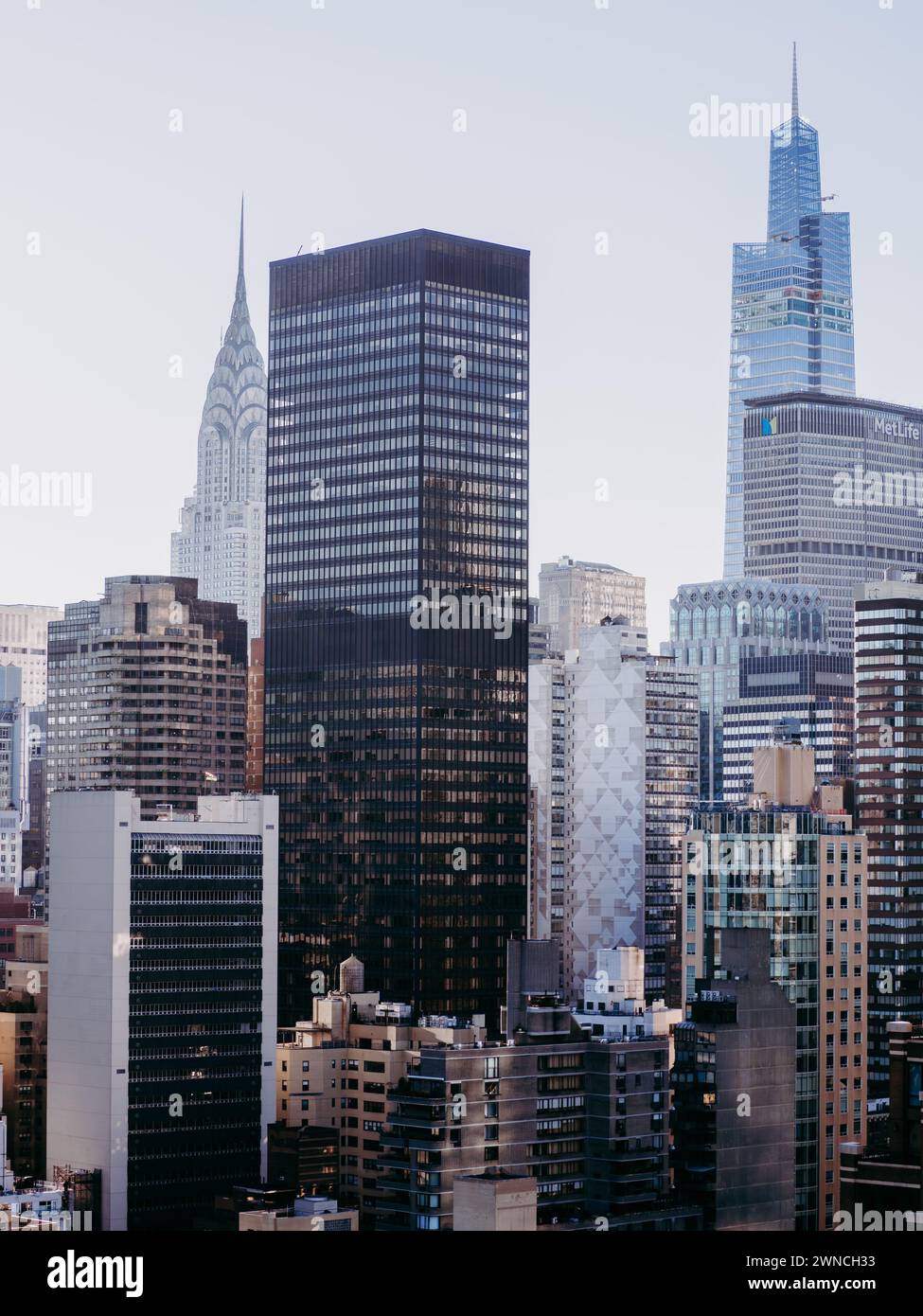 View of Midtown Manhattan skyscrapers, New york City Stock Photo - Alamy