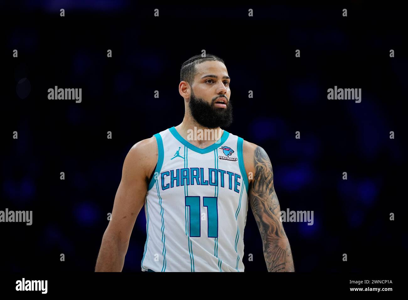 Charlotte Cody Martin plays during an NBA basketball game