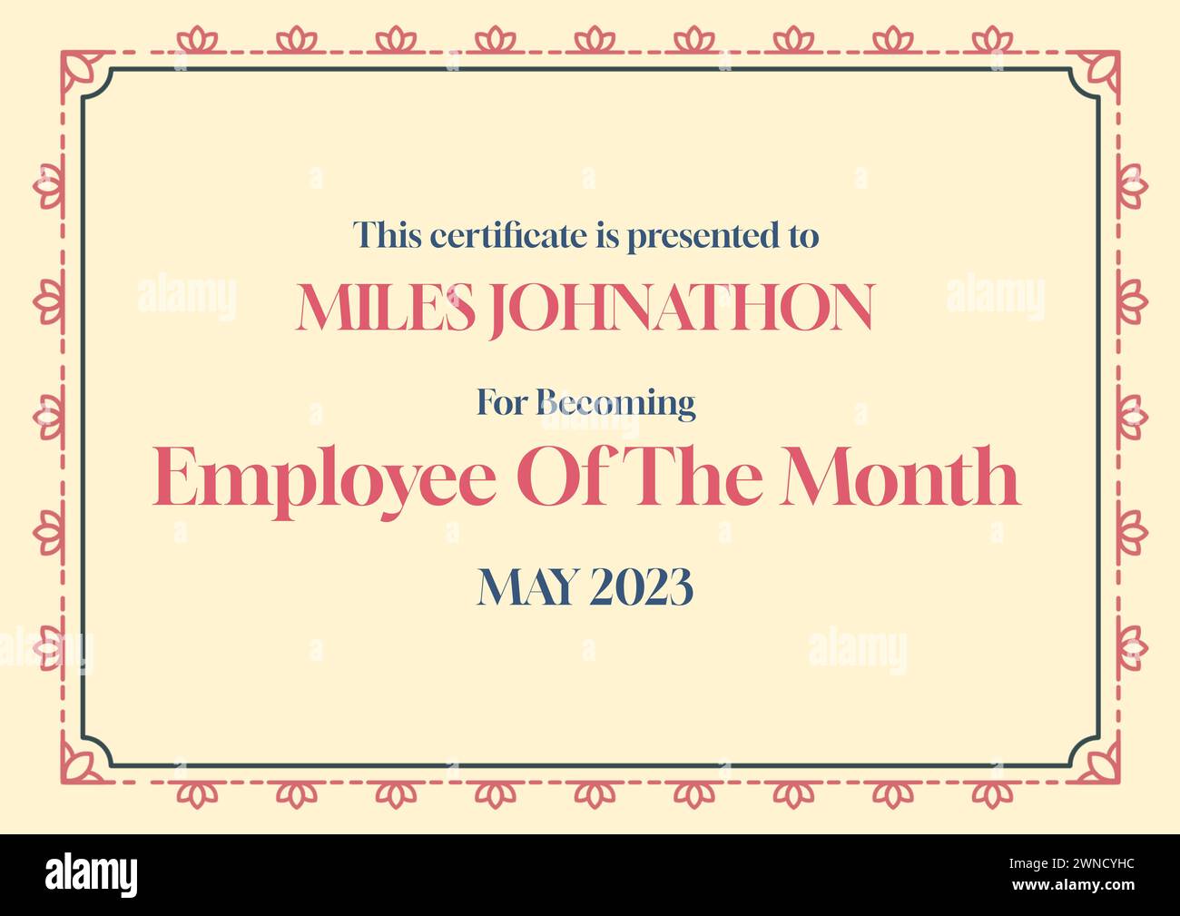 Employee certificate hi-res stock photography and images - Page 2 