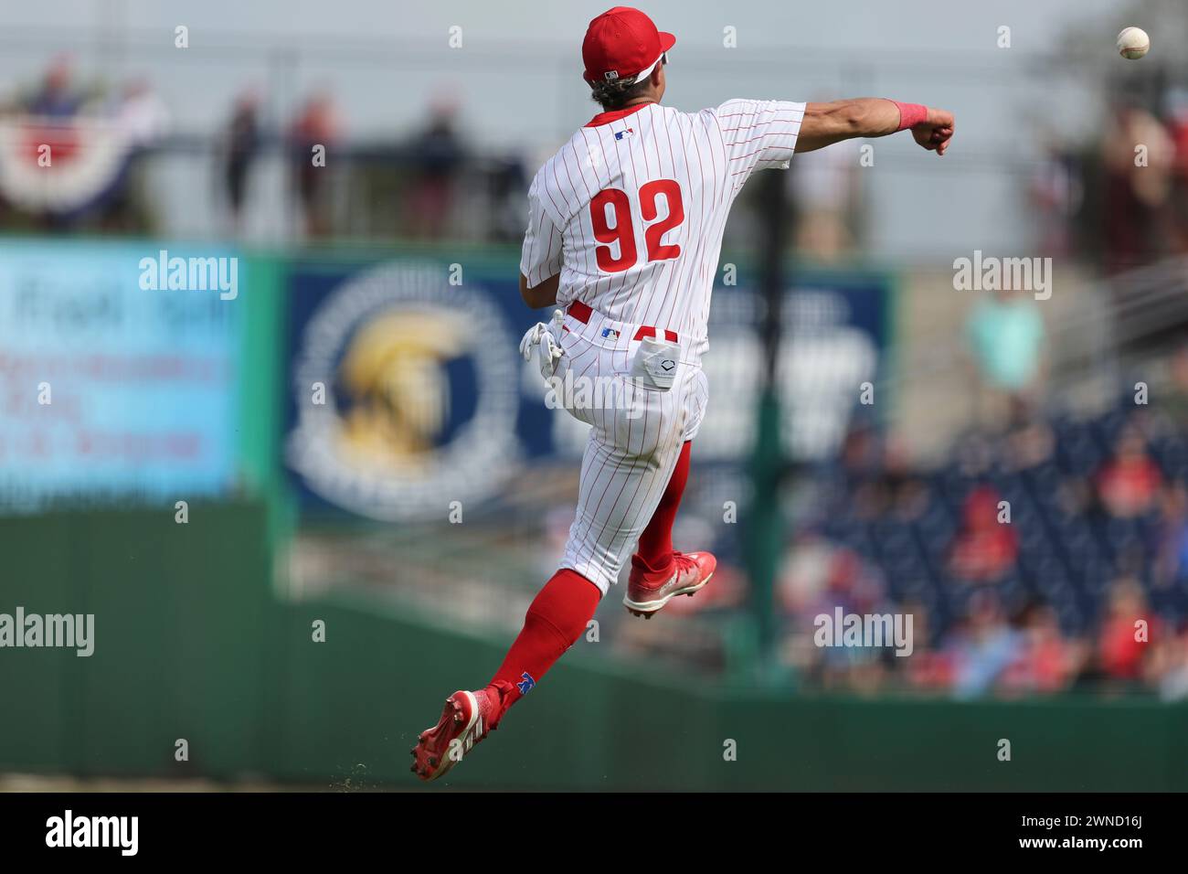 Clearwater, Florida, USA. 1st Mar, 2024. Philadelphia Phillies ...