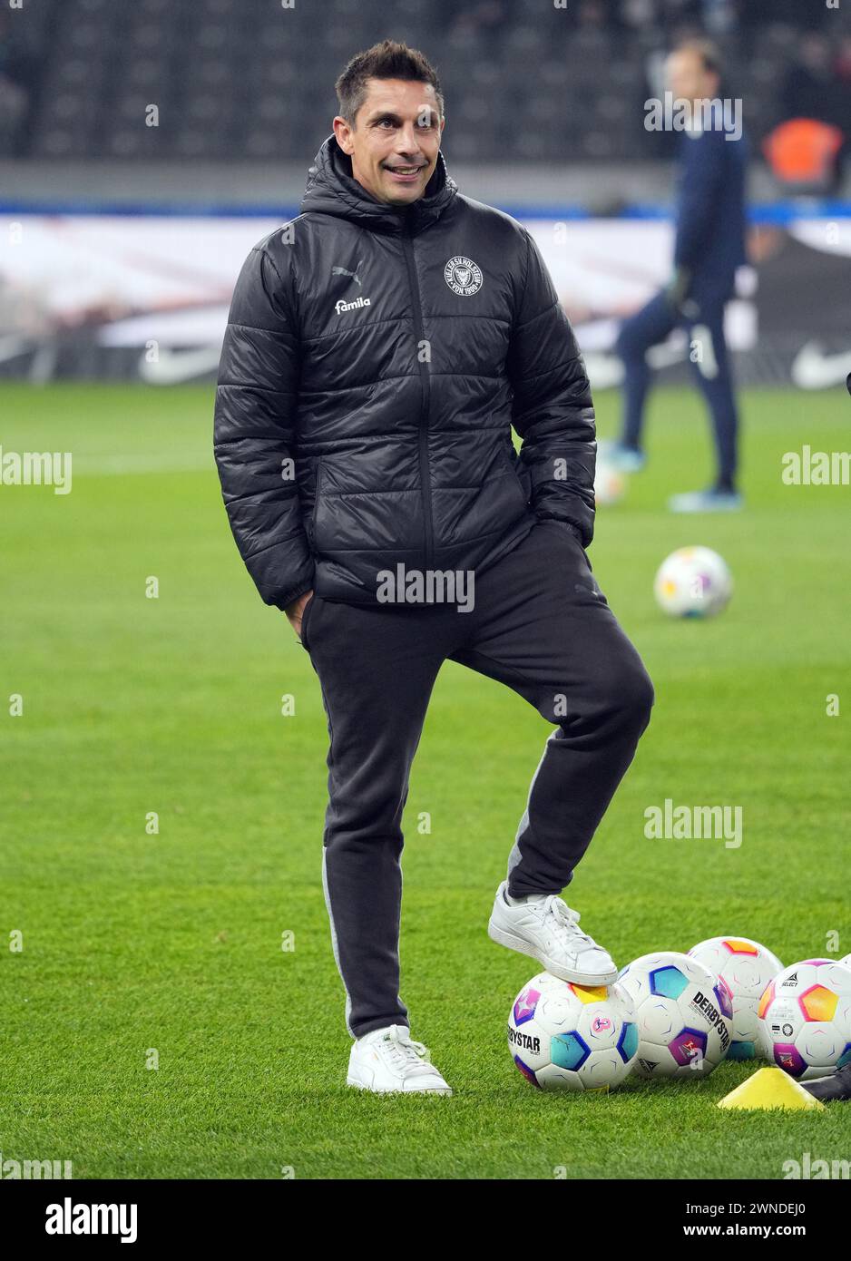 Marcel Rapp Berlin, Germany. 01st Mar, 2024. Soccer: Bundesliga 2, Hertha BSC ...
