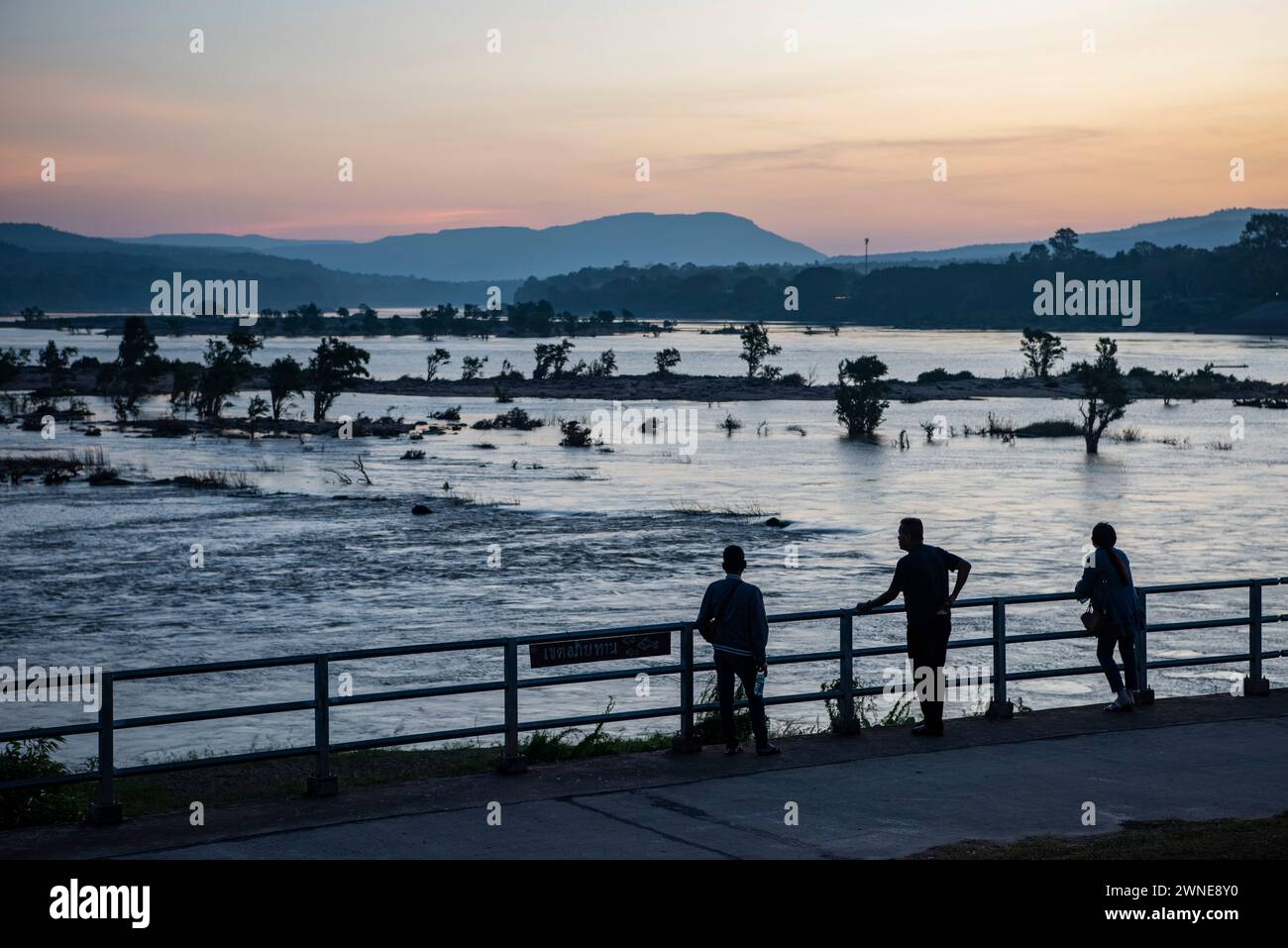 Sunrise confluence mekong river hi-res stock photography and images - Alamy