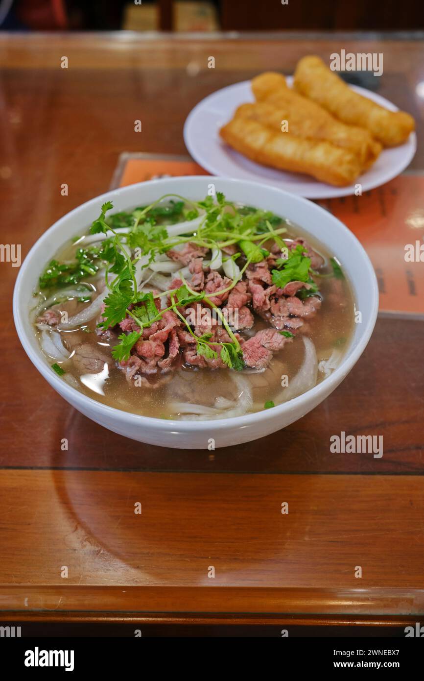 Jan 2024, Pho, Vietnamese noodle soup dish. The ones in northern