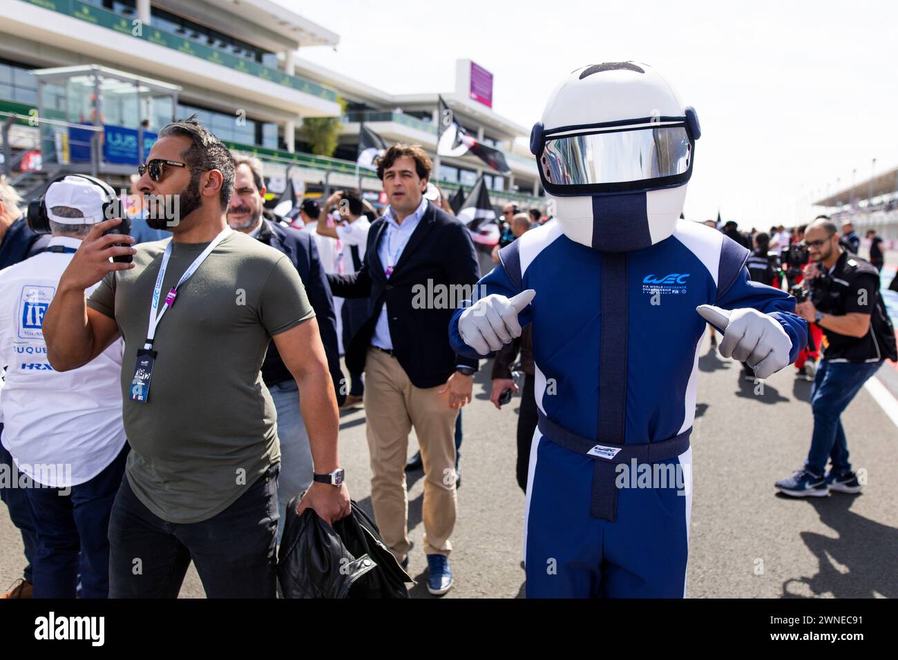 WEC Mascott during the Qatar Airways, Qatar. , . FIA World Endurance