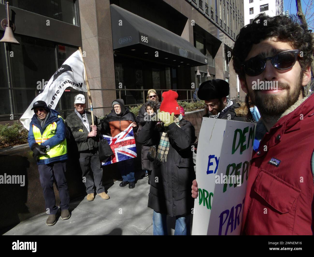 New York, New York, USA. 20th Feb, 2024. WikiLeaks founder caught