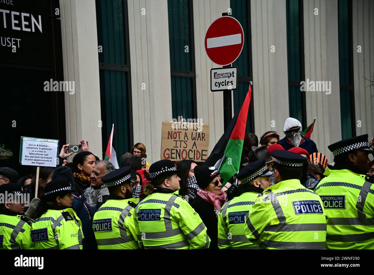 London, UK. 2nd March 2024: The Day of Action for Palestine is taking ...