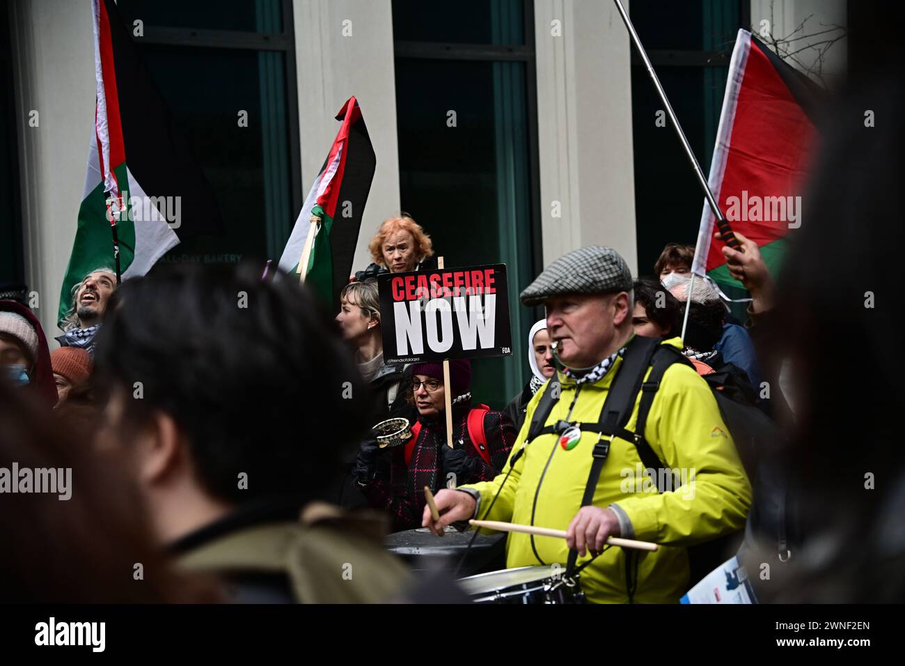 London, UK. 2nd March 2024: The Day of Action for Palestine is taking ...
