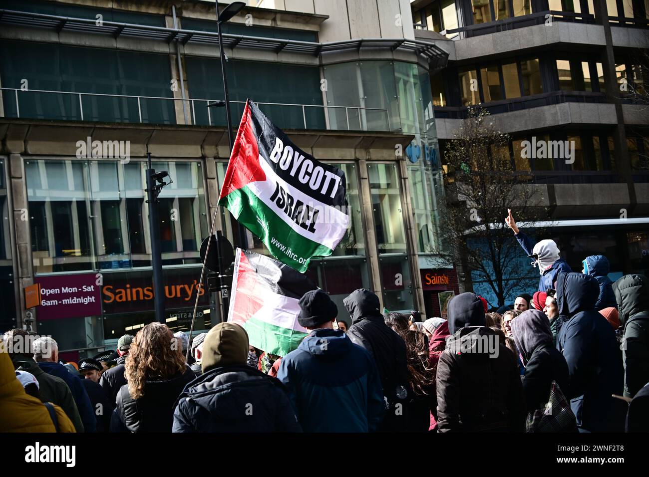 London, UK. 2nd March 2024: The Day of Action for Palestine is taking ...
