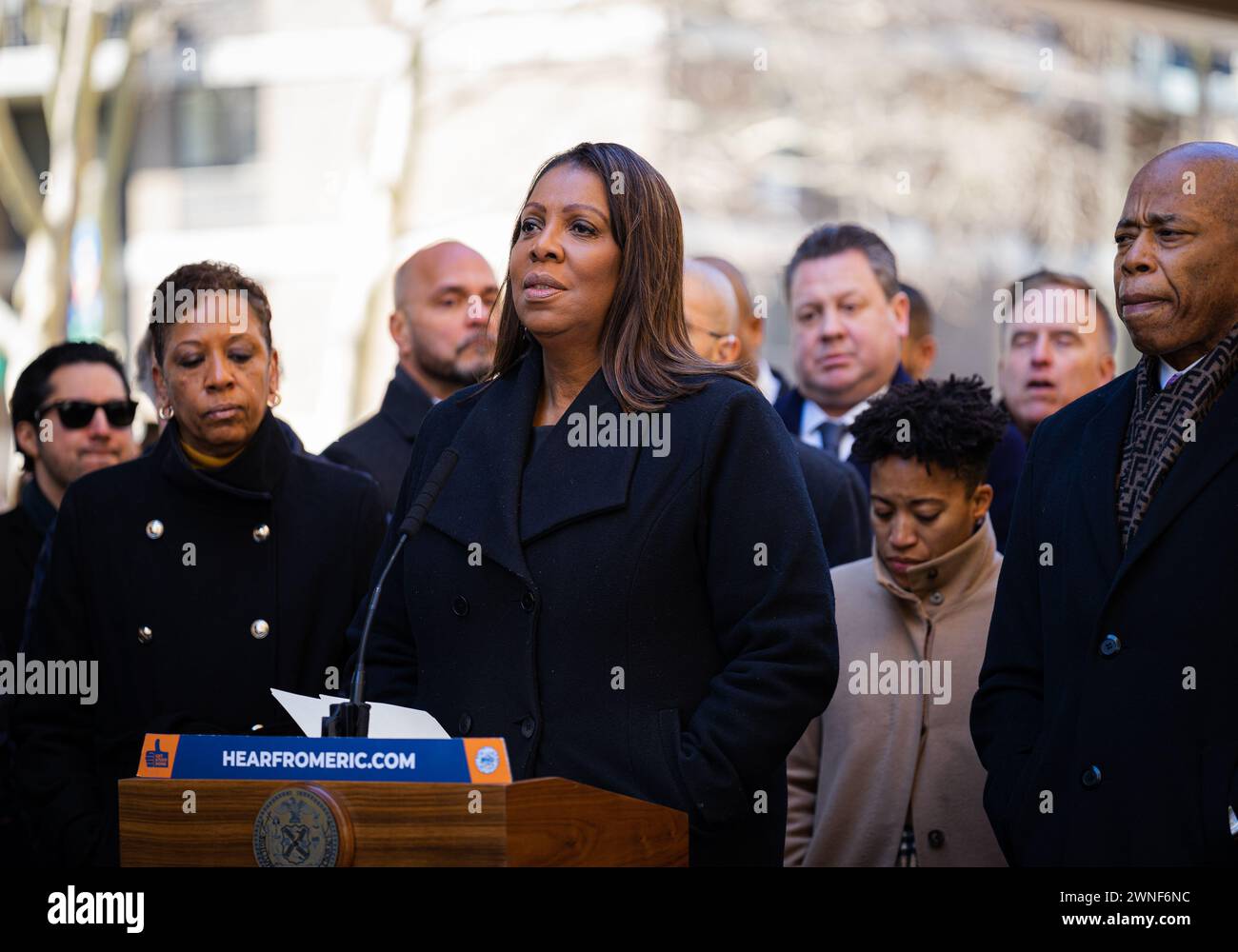 Ny attorney general letita james hi-res stock photography and images ...