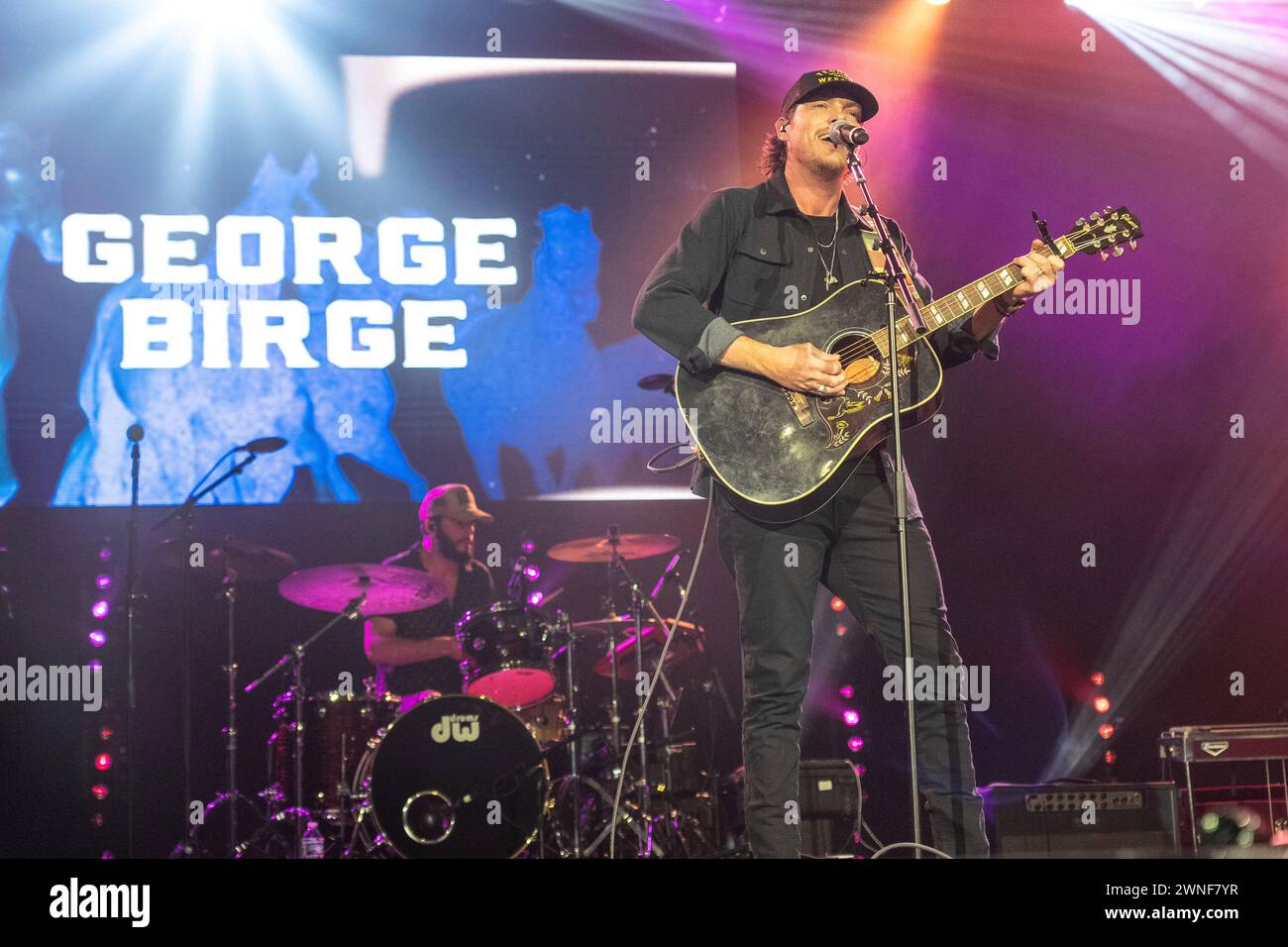 George Birge performs during Country Radio Seminar on Friday, March 1