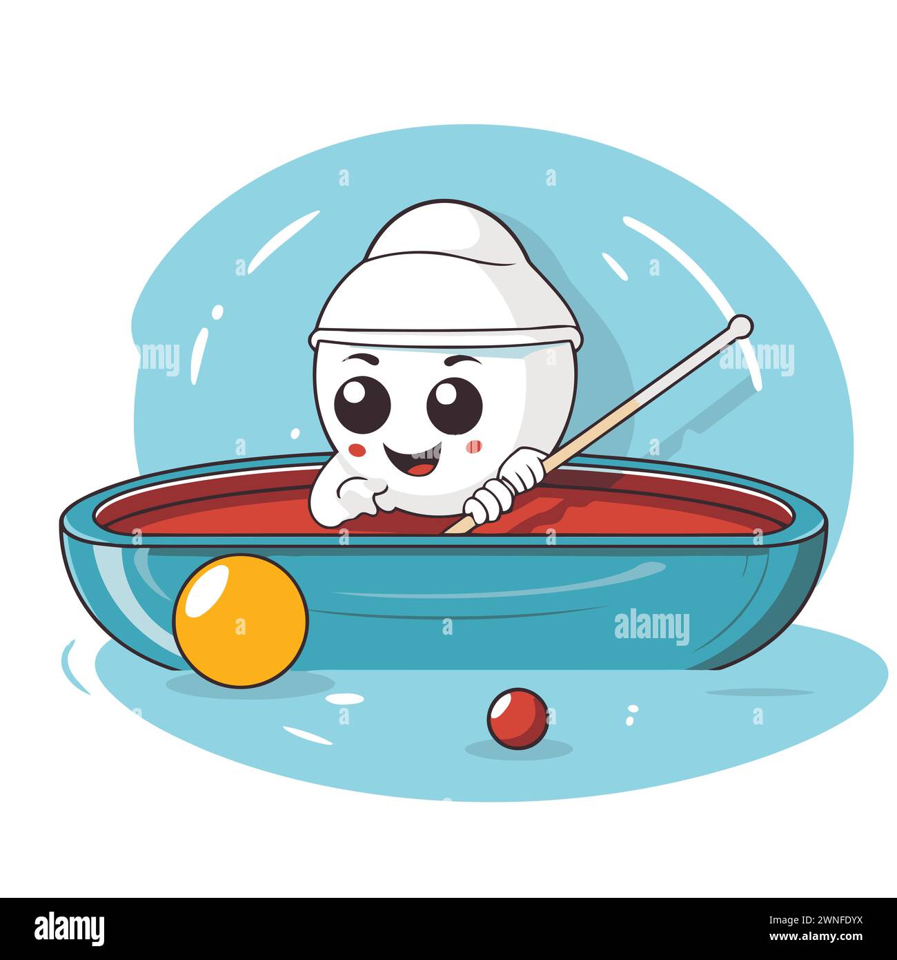 Billiard player Stock Vector Images - Alamy