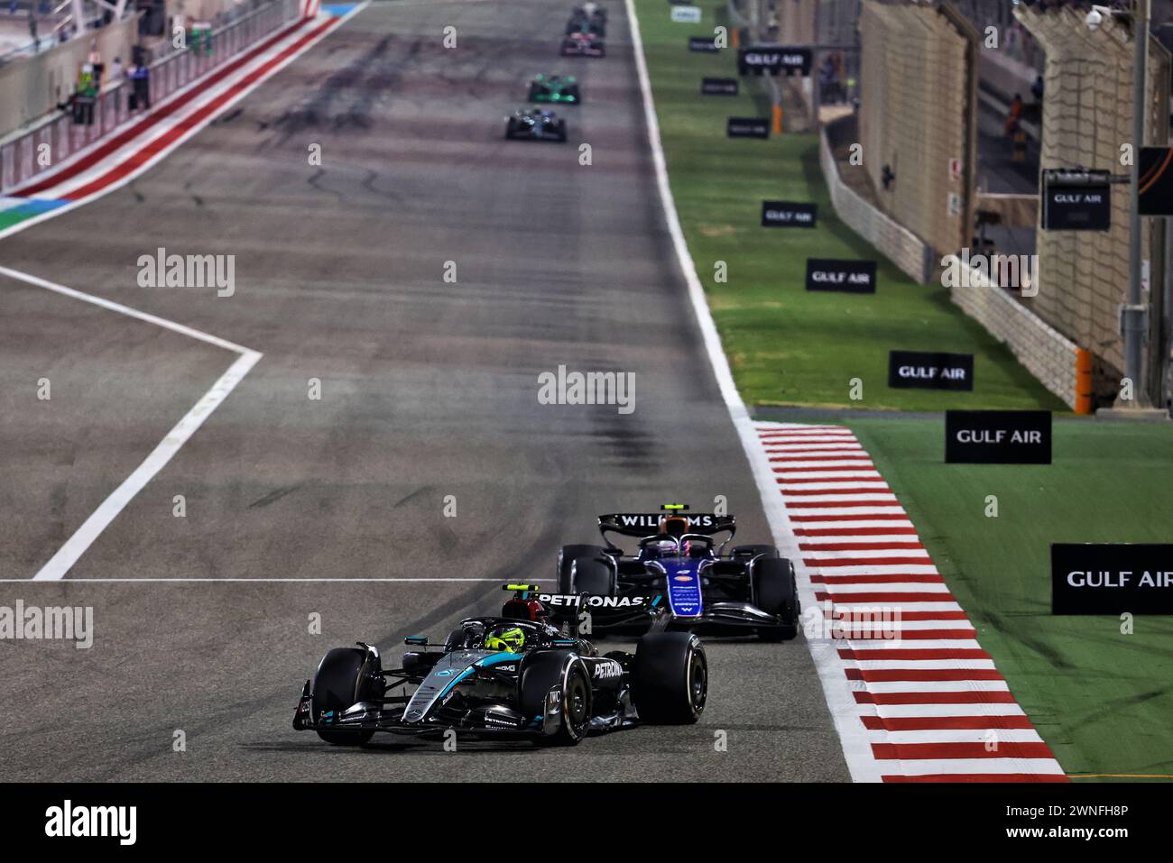 Lewis Hamilton (GBR) Mercedes AMG F1 W15. 02.03.2024. Formula 1 World